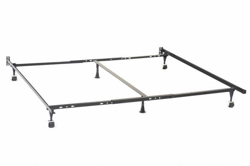 Kerns Queen or Eastern King or Cal King Bed Frame Black-zoom-