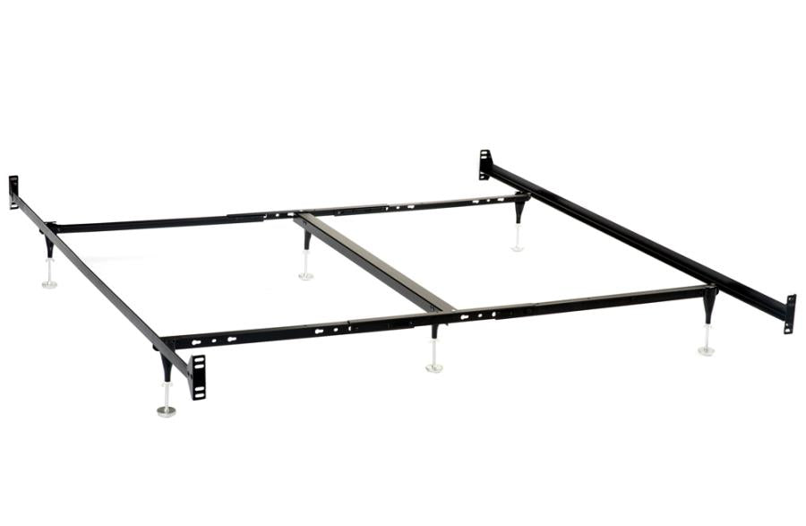 Esme Queen or E King Bed Frame Black (Headboard & Footboard)-zoom-2