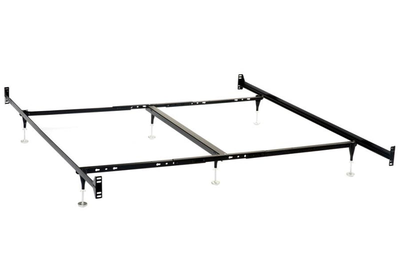 Esme Queen or E King Bed Frame Black (Headboard & Footboard)-zoom-