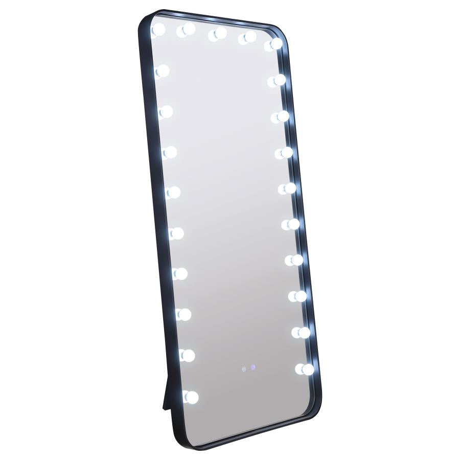 Canton 32 x 71 Inch LED Standing Mirror with Speakers Black-zoom-6