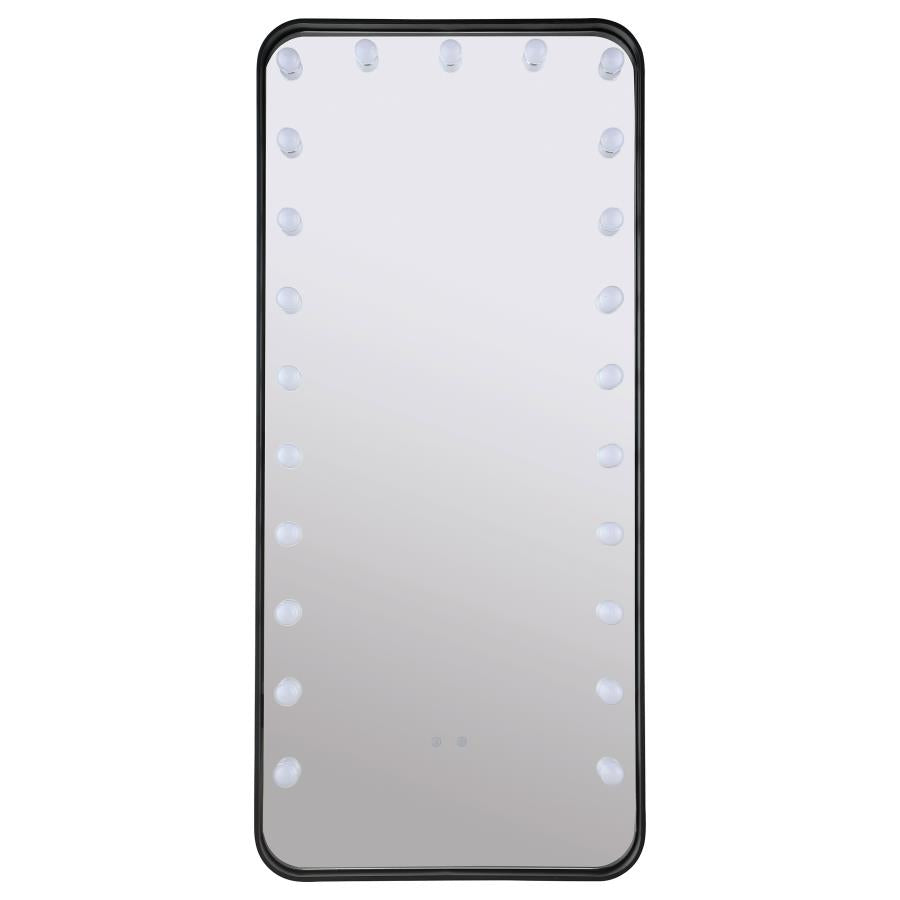 Canton 32 x 71 Inch LED Standing Mirror with Speakers Black-zoom-7