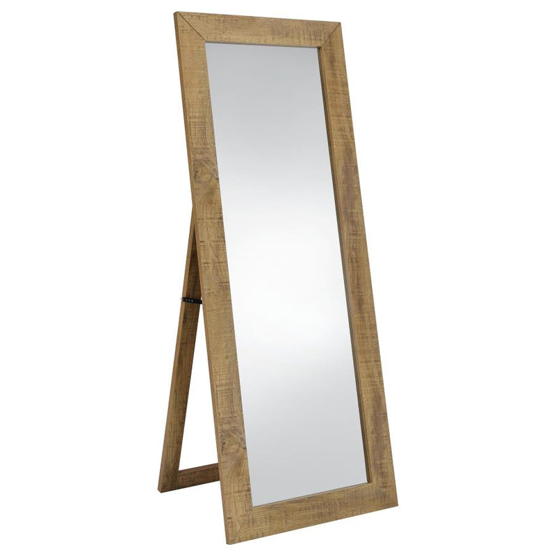 Cadence Tempered Glass Full Length Standing Mirror Mango-zoom-