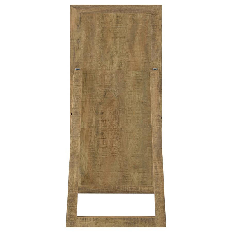 Cadence Tempered Glass Full Length Standing Mirror Mango-zoom-