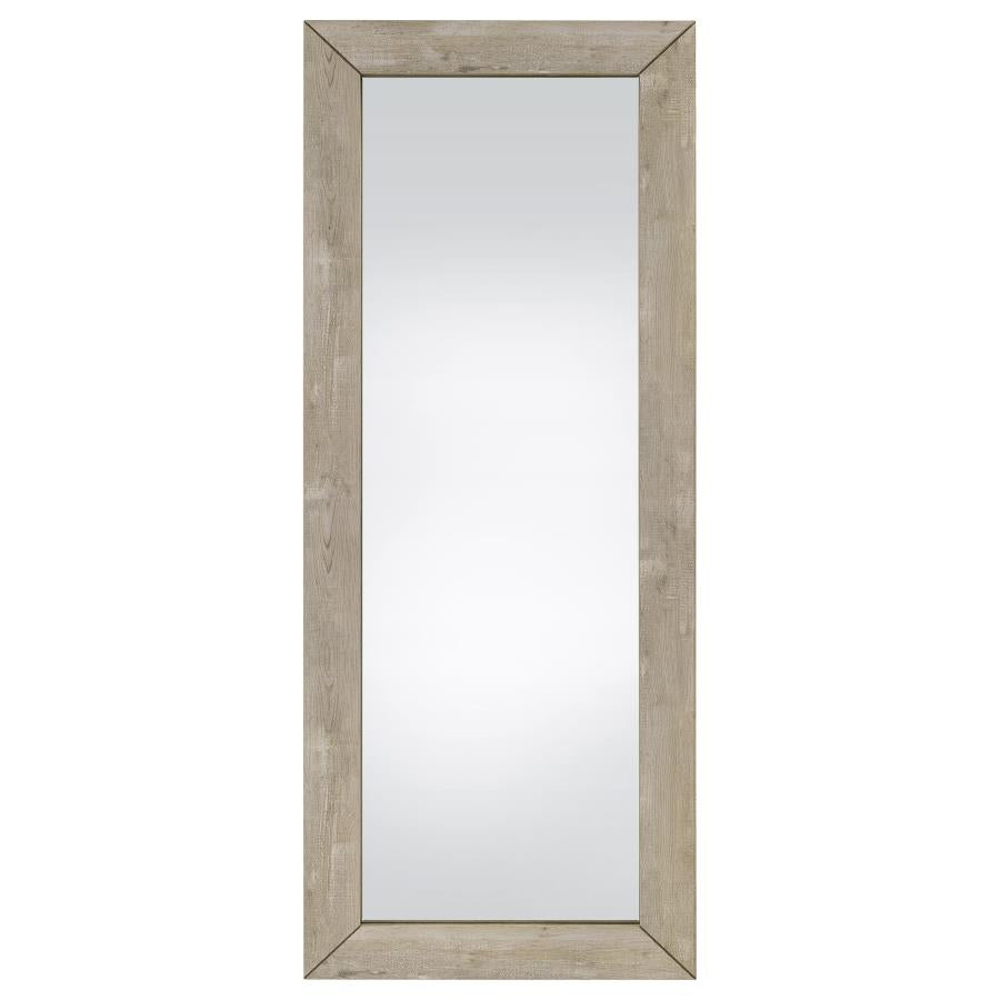 Cadence Tempered Glass Full Length Mirror Grey Washed Oak-zoom-3