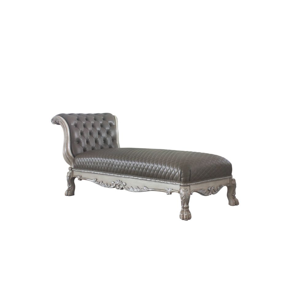 ACME Dresden Chaise – top view – Lusso Furniture Miami