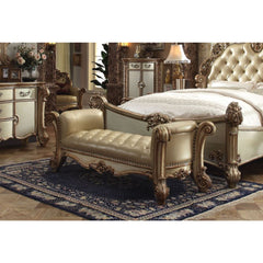 ACME Vendome Bench – angle view – Lusso Furniture Miami