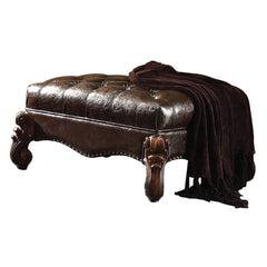 ACME Versailles Ottoman – angle view – Lusso Furniture Miami