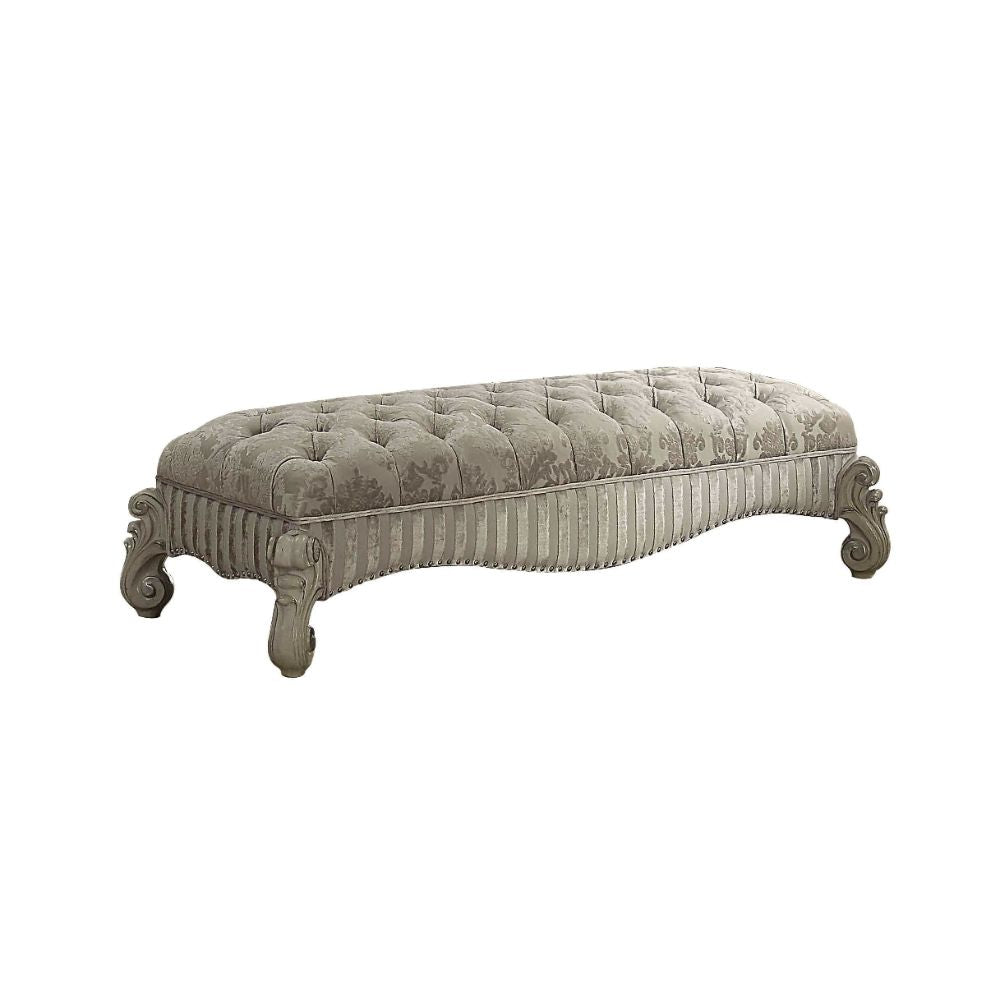 ACME Versailles Bench – side view – Lusso Furniture Miami