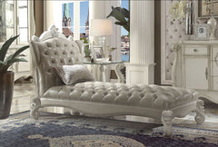 ACME Versailles Chaise – side view – Lusso Furniture Miami