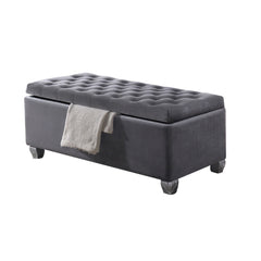 ACME Rebekah Storage Bench – front view – Lusso Furniture Miami