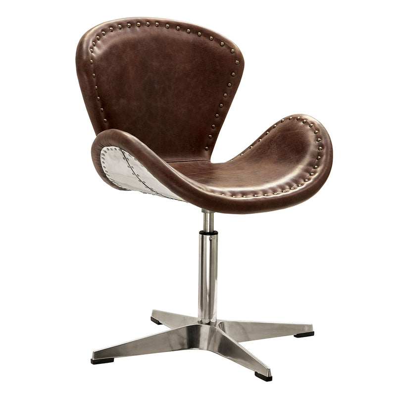 ACME Brancaster Swivel Accent Chair-zoom-