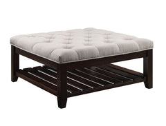 ACME Aizen Cocktail Ottoman – front view – Lusso Furniture Miami
