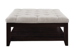 ACME Aizen Cocktail Ottoman – side view – Lusso Furniture Miami
