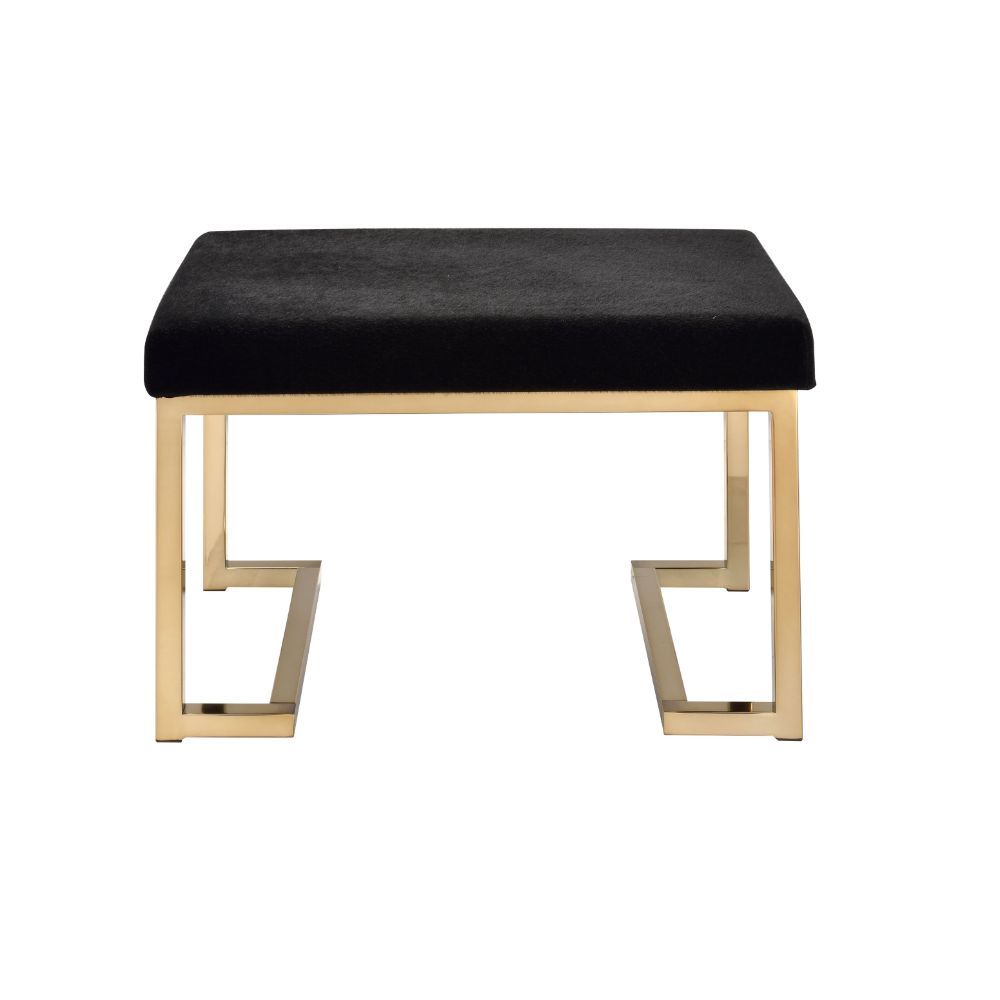 ACME Boice Ottoman – angle view – Lusso Furniture Miami