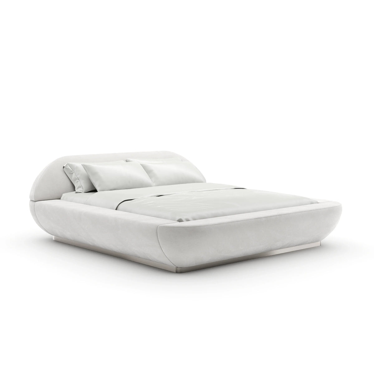 Caracole Jagger Bed – back view – Lusso Furniture Miami