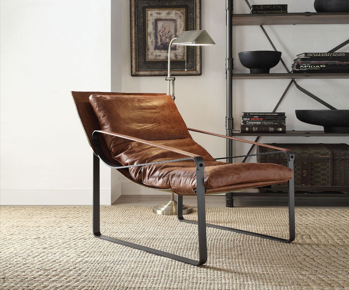 ACME Quoba Accent Chair – front view – Lusso Furniture Miami