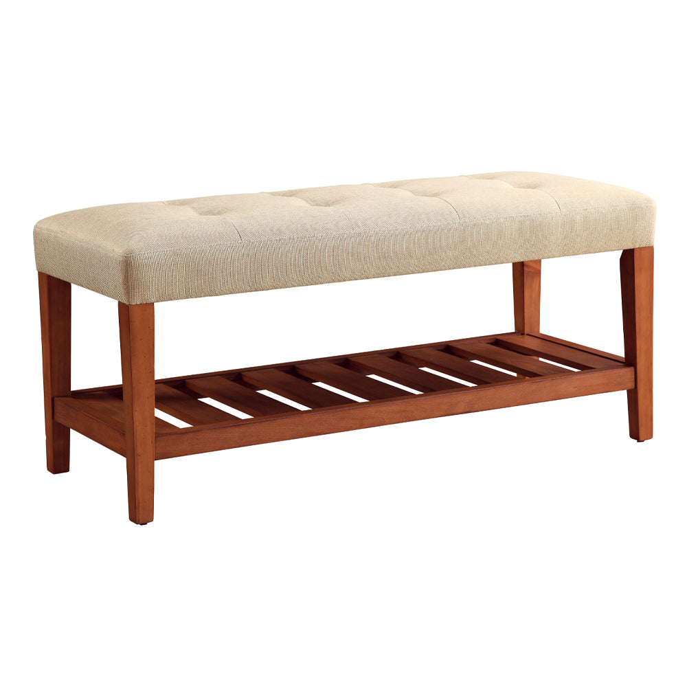ACME Charla Bench – angle view – Lusso Furniture Miami