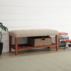 ACME Charla Bench – front view – Lusso Furniture Miami