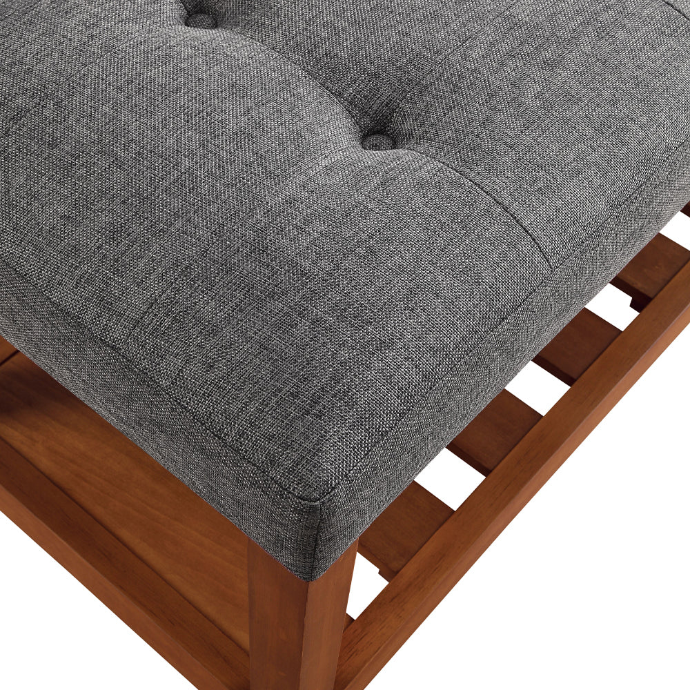 ACME Charla Bench – finish detail – Lusso Furniture Miami