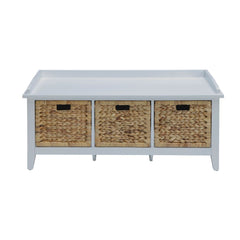 ACME Flavius Storage Bench – alternate view – Lusso Furniture Miami