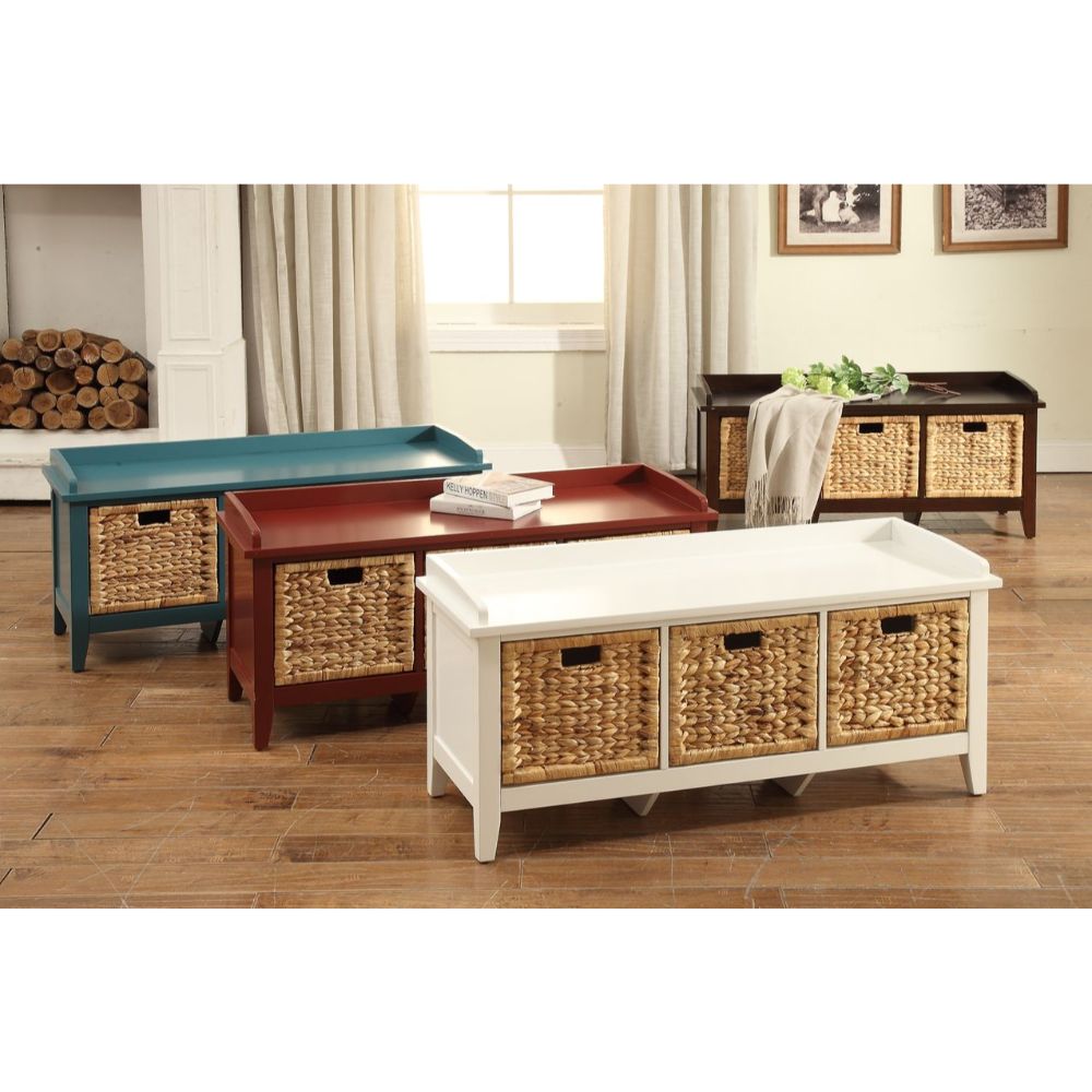 ACME Flavius Storage Bench – view 14 – Lusso Furniture Miami