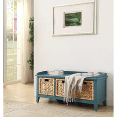 ACME Flavius Storage Bench – back view – Lusso Furniture Miami