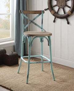 ACME Zaire Bar Chair – front view – Lusso Furniture Miami