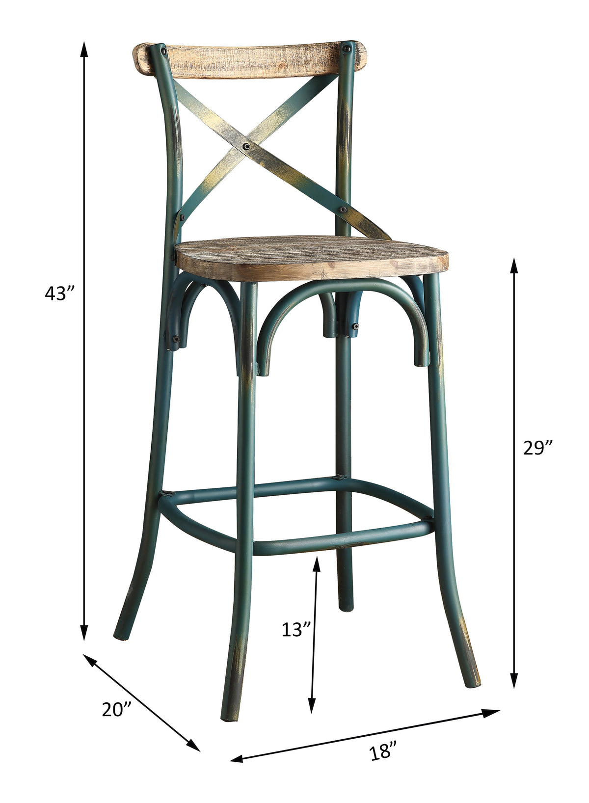 ACME Zaire Bar Chair – room setting – Lusso Furniture Miami