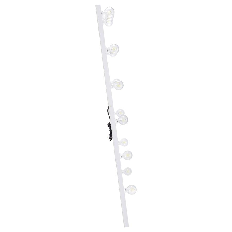 Zayan 32 x 71 Inch Floor Mirror LED Lighting White Gloss-zoom-10
