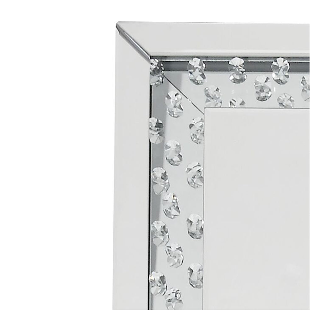 ACME Nysa Floor Mirror – back view – Lusso Furniture Miami