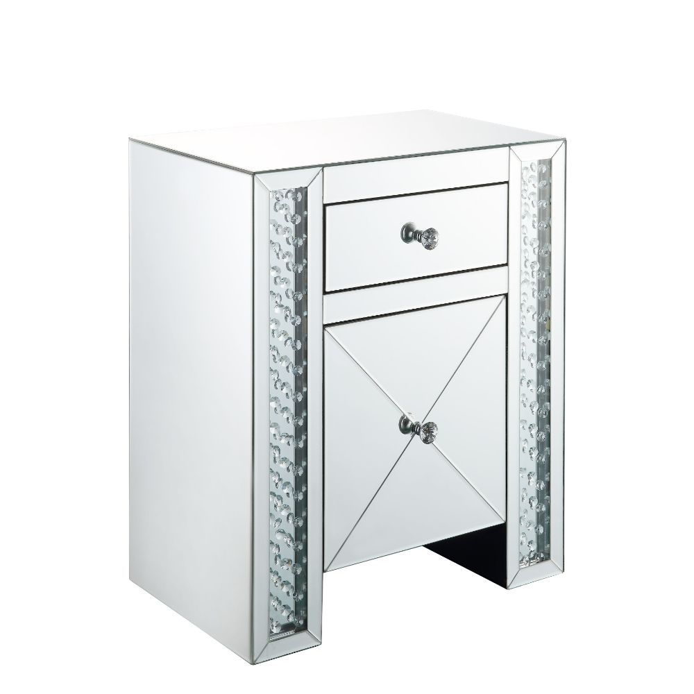 ACME Nysa Accent Table – front view – Lusso Furniture Miami