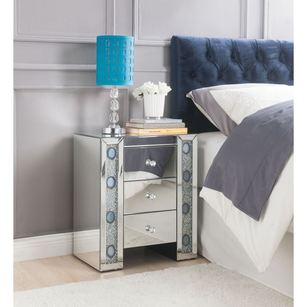 ACME Sonia Accent Table – angle view – Lusso Furniture Miami
