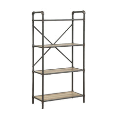ACME Itzel Bookshelf – front view – Lusso Furniture Miami