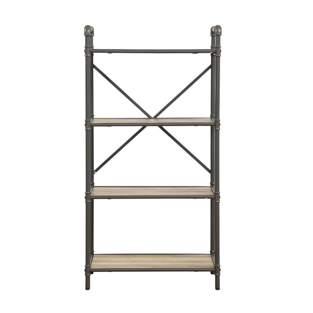 ACME Itzel Bookshelf – angle view – Lusso Furniture Miami