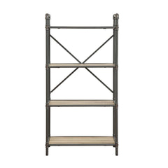 ACME Itzel Bookshelf – angle view – Lusso Furniture Miami