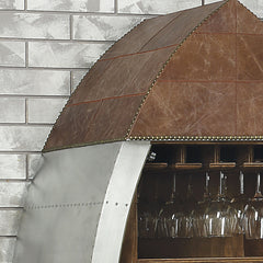 ACME Brancaster Wine Cooler – close-up – Lusso Furniture Miami