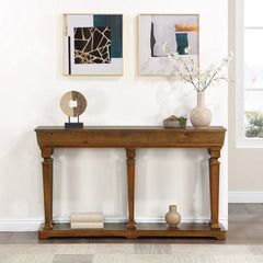 ACME Garrison Console Table – front view – Lusso Furniture Miami