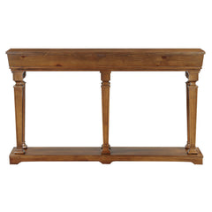 ACME Garrison Console Table – side view – Lusso Furniture Miami