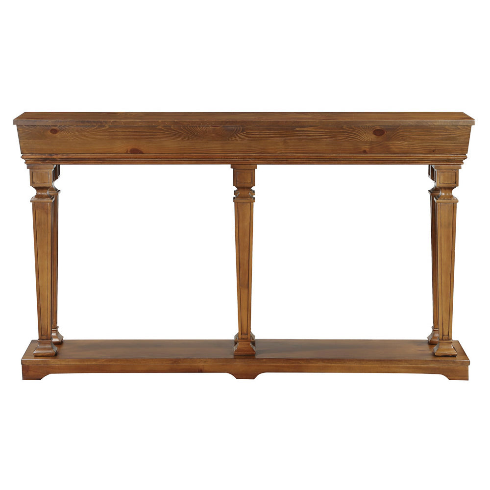 ACME Garrison Console Table – side view – Lusso Furniture Miami