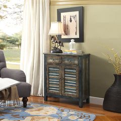 ACME Glancio Console Cabinet – front view – Lusso Furniture Miami