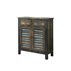 ACME Glancio Console Cabinet – angle view – Lusso Furniture Miami