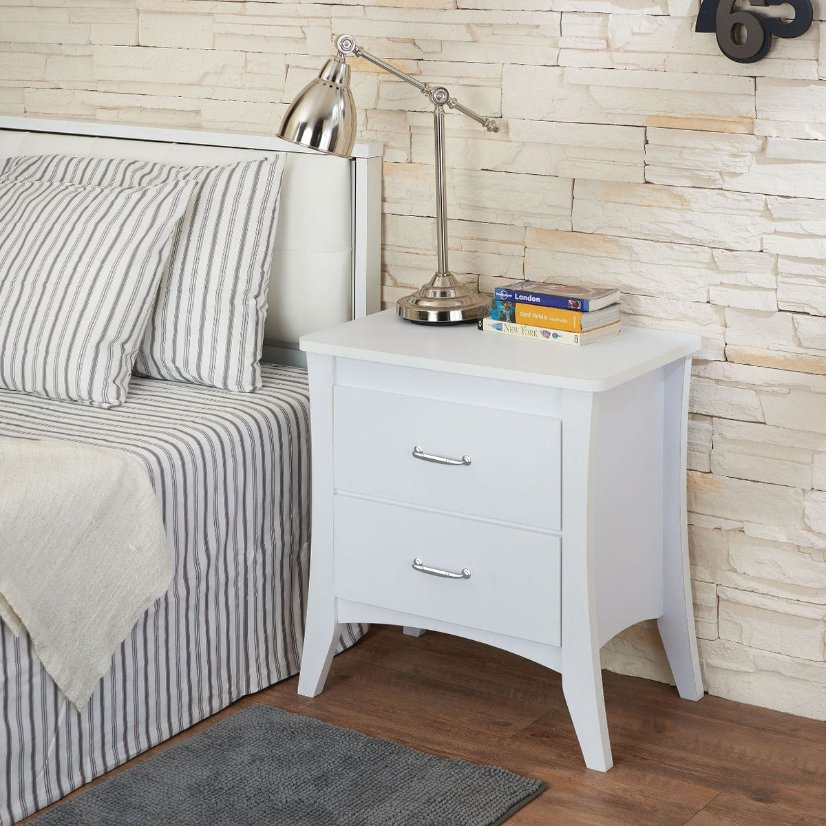 ACME Babb Accent Table – front view – Lusso Furniture Miami