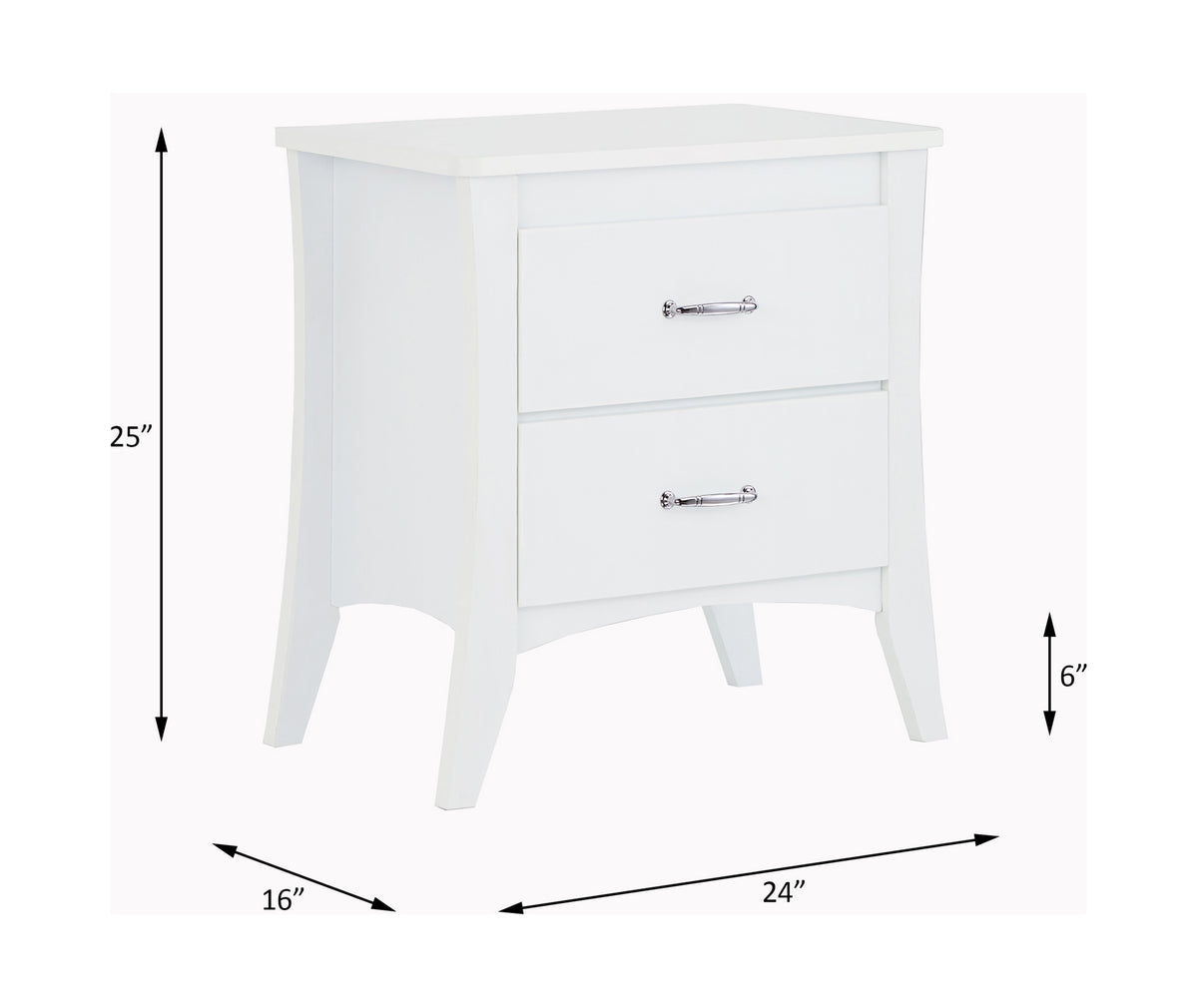ACME Babb Accent Table – angle view – Lusso Furniture Miami