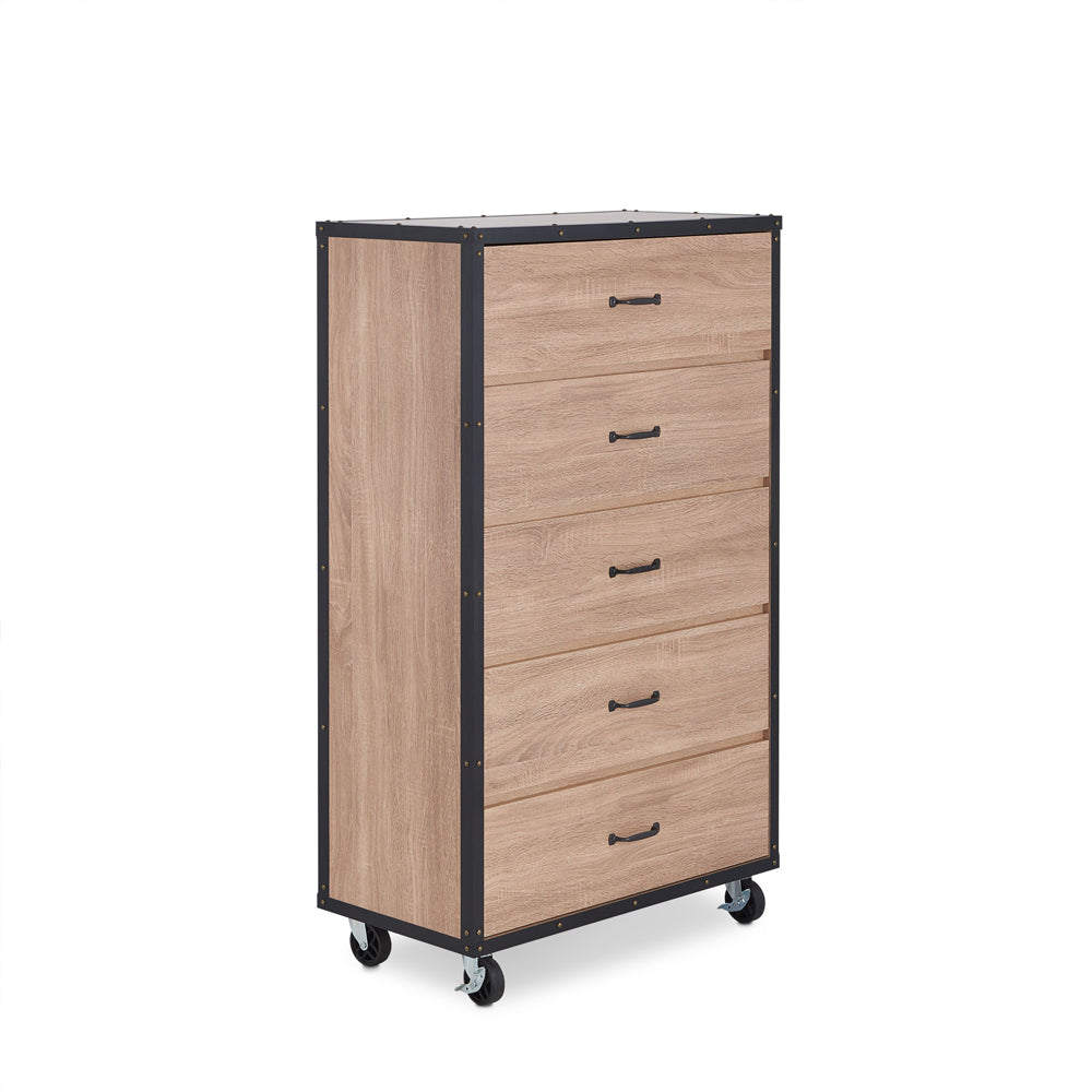 ACME Bemis Chest – angle view – Lusso Furniture Miami
