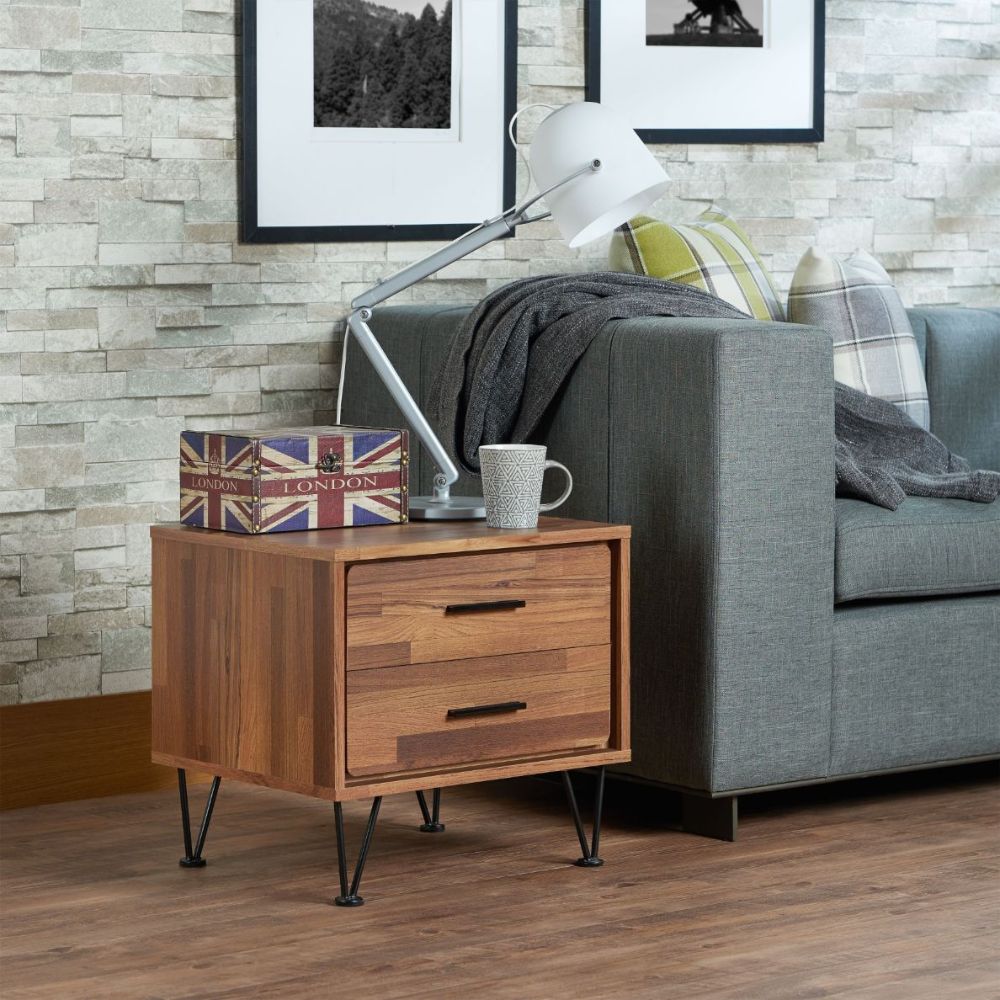 ACME Deoss Accent Table – room setting – Lusso Furniture Miami