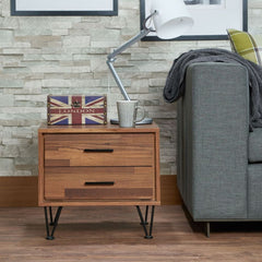 ACME Deoss Accent Table – top view – Lusso Furniture Miami