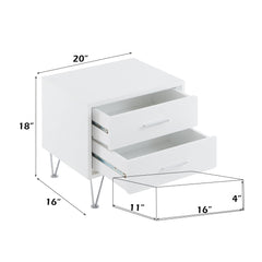 ACME Deoss Accent Table – view 20 – Lusso Furniture Miami