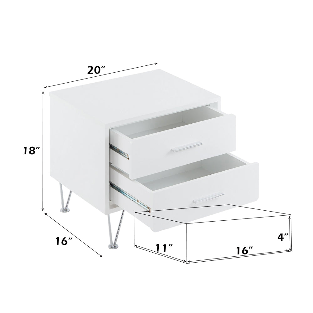 ACME Deoss Accent Table – view 20 – Lusso Furniture Miami