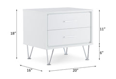 ACME Deoss Accent Table – view 19 – Lusso Furniture Miami