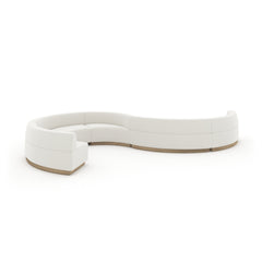 Caracole Crescent Sectional Components – view 14 – Lusso Furniture Miami